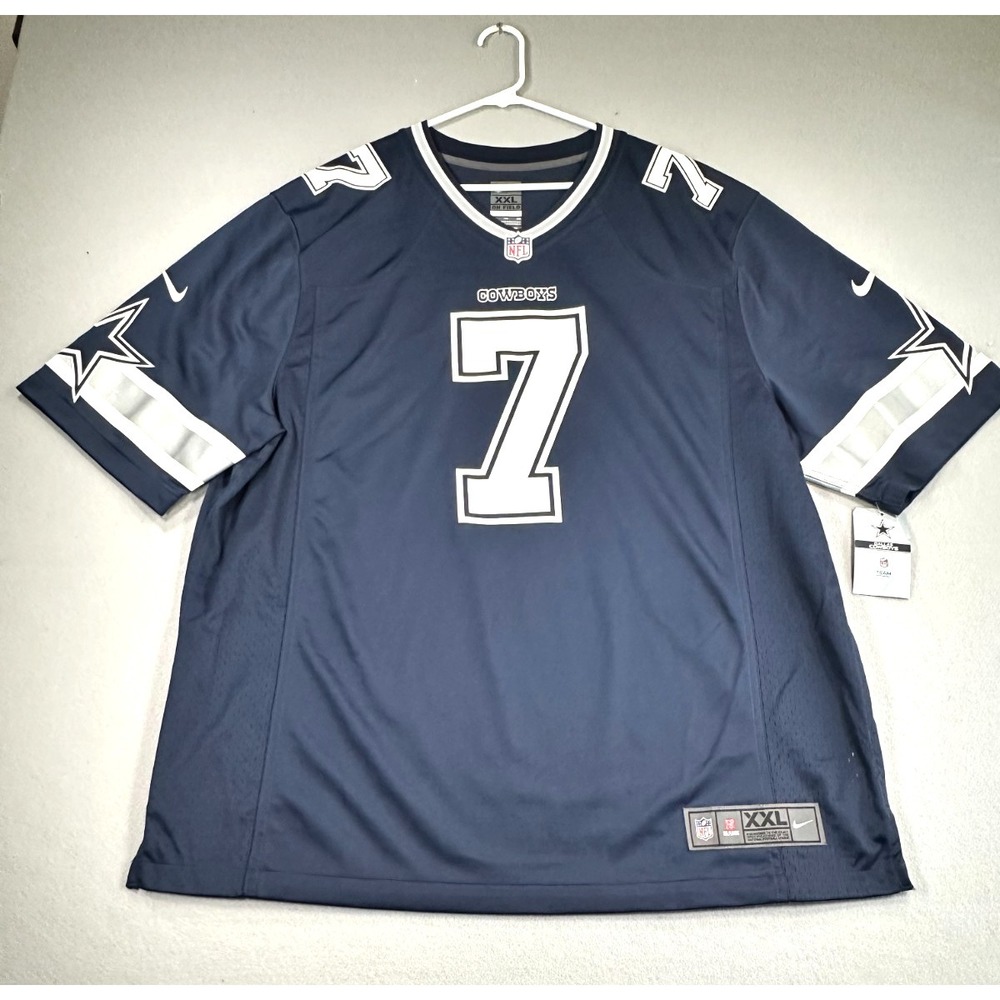 Nike Dallas Cowboys Trevon Diggs #7 Game Jersey XXL Navy NFL On Field NWT